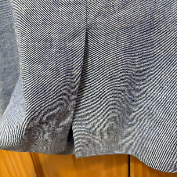 J. Crew Chambray Blue Midi Dress - Picture 6 of 13